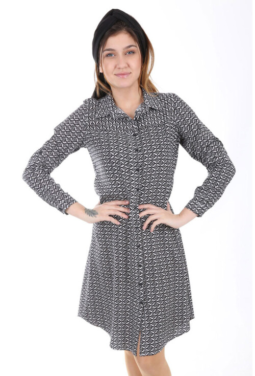 5657 Önü Düğmeli Tunik