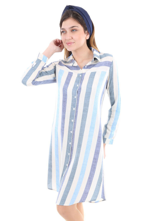 5657 Önü Düğmeli Tunik