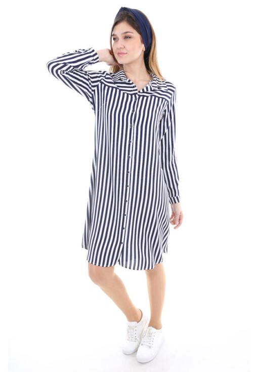 5657 Önü Düğmeli Tunik