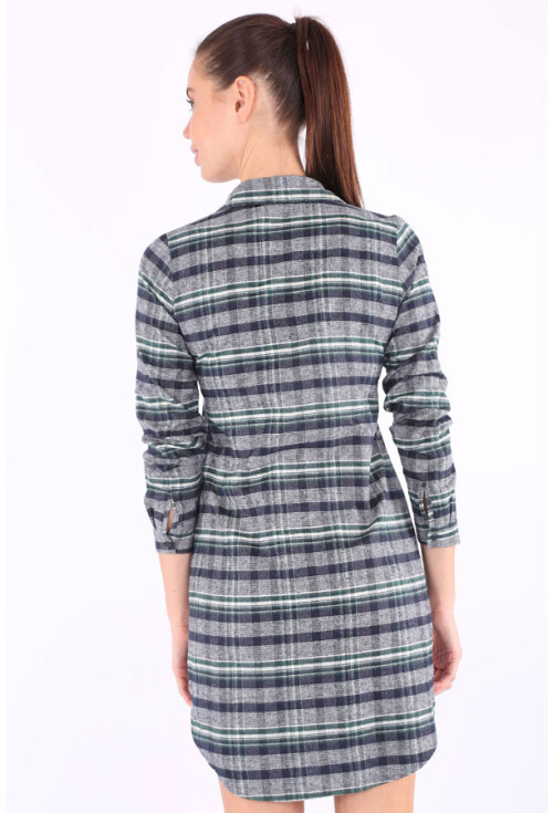 5681 Ekose Desenli Tunik