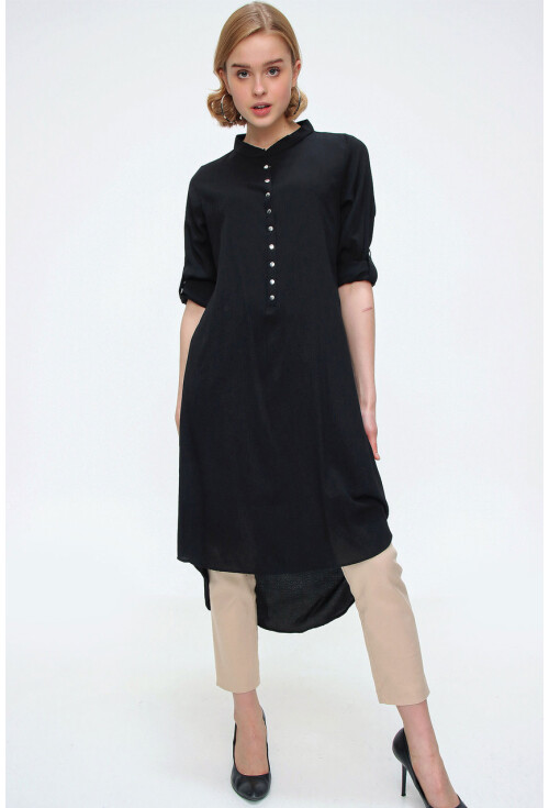 5692 Mandarin Collar Tunic