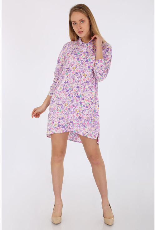 5797 Batik Desen Oversize Tunik