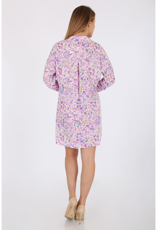 5797 Batik Desen Oversize Tunik