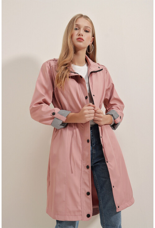 5808 Belted Trench Coat