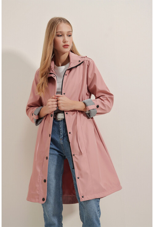 5808 Belted Trench Coat