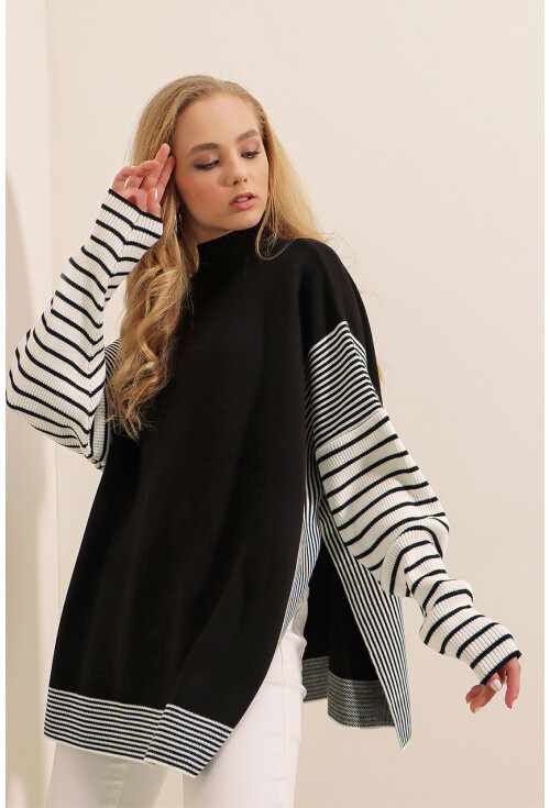 15784 Balıkçı Yaka Panço Kazak