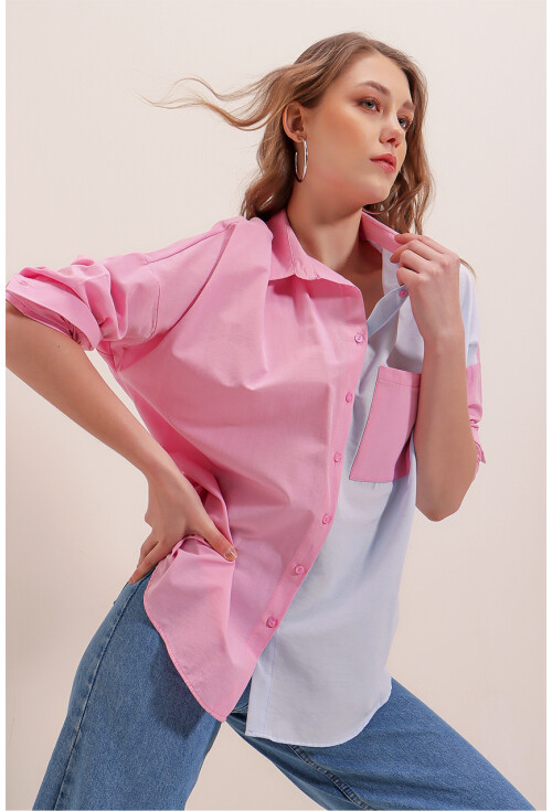 20116 Block Color Shirt