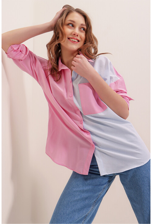 20116 Block Color Shirt