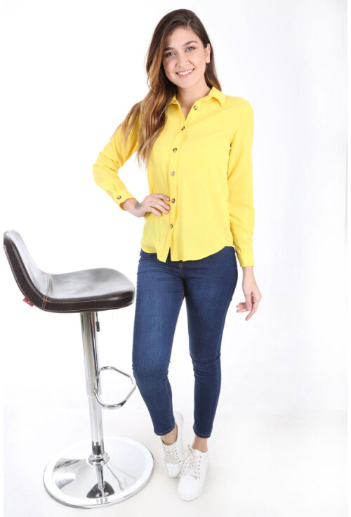 3532 Düğmeli Gömlek