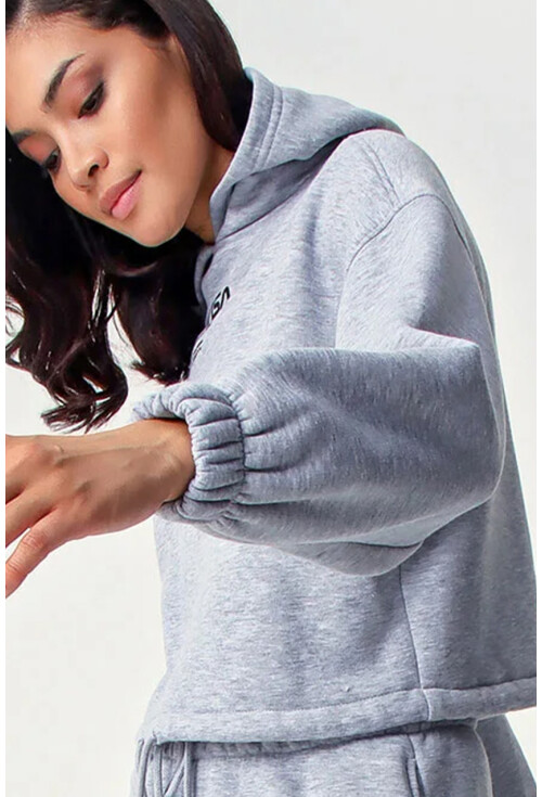 553130 Nasa Baskılı Crop Sweat