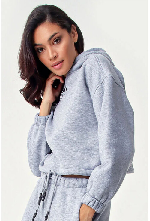 553130 Nasa Baskılı Crop Sweat