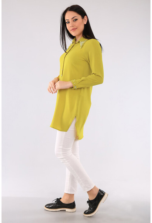 5612 İnci Detay Tunik