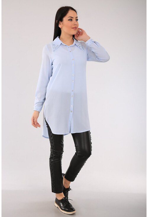 5612 İnci Detay Tunik