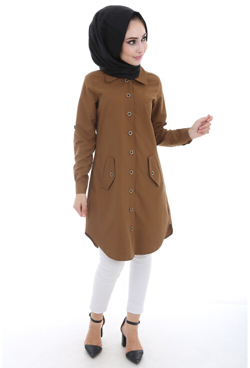 5678 Süs Cepli Tunik