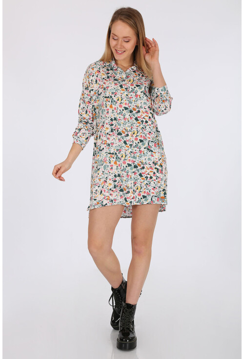 5797 Batik Desen Oversize Tunik