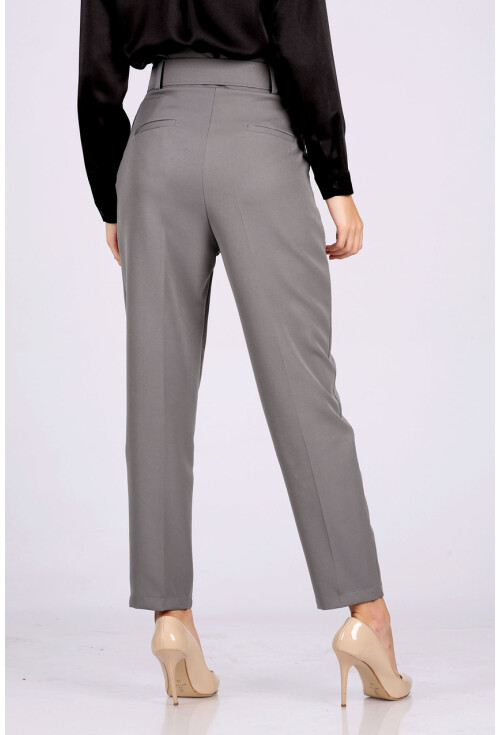 6464 Beli Kemerli Pantolon
