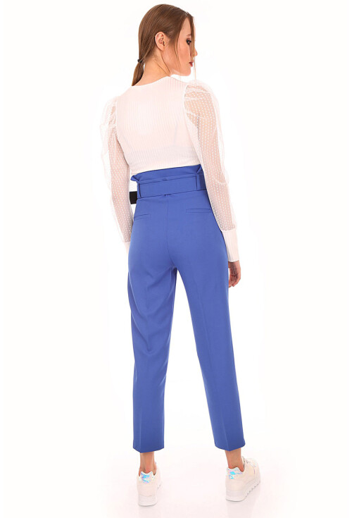 6464 Beli Kemerli Pantolon