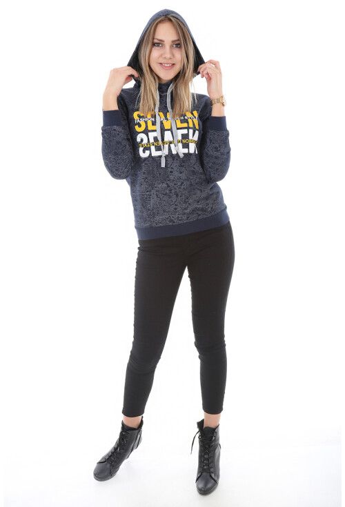 15580 Seven Baskılı Sweatshırts