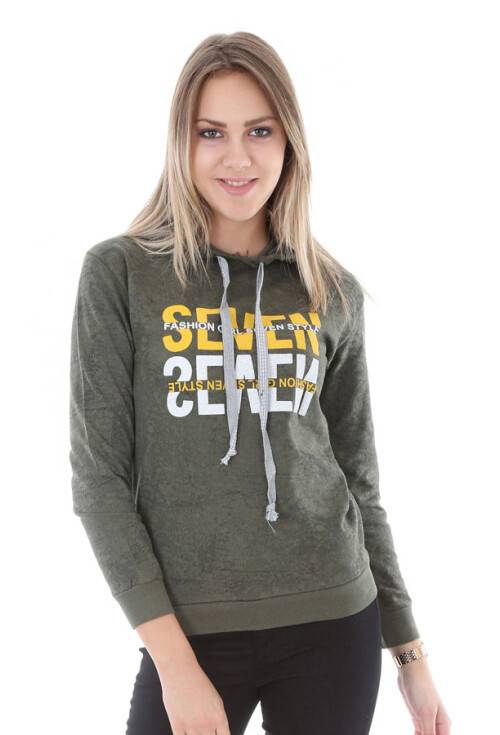 15580 Seven Baskılı Sweatshırts