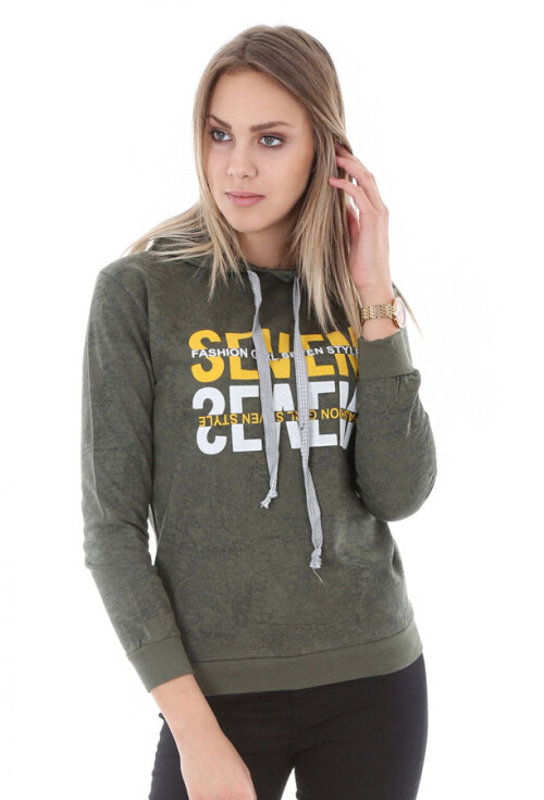 15580 Seven Baskılı Sweatshırts