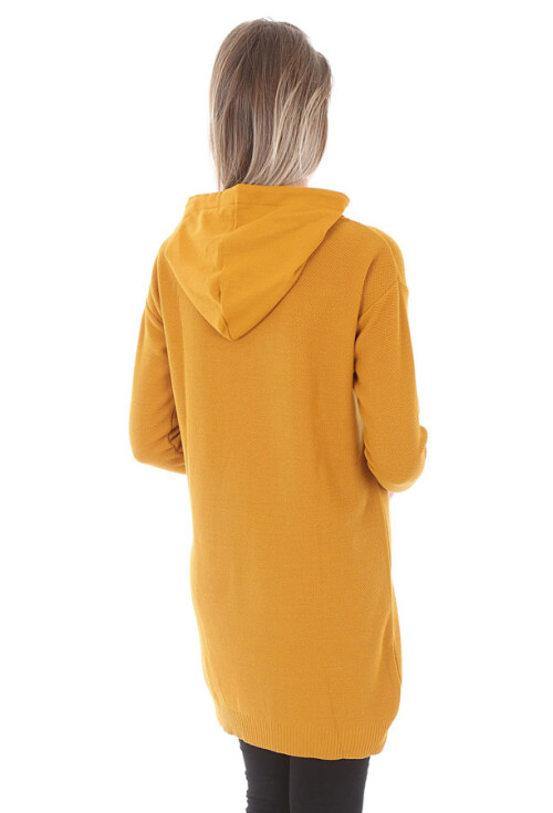 15604 Kapşonlu Triko Tunik