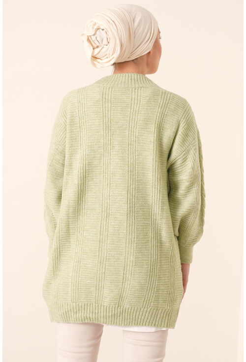 15768 Tesettür Triko Hırka