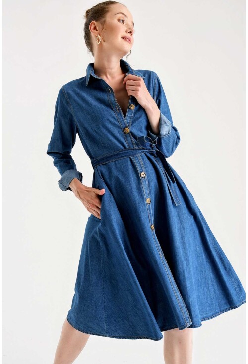 1924 Belted Jean Dress