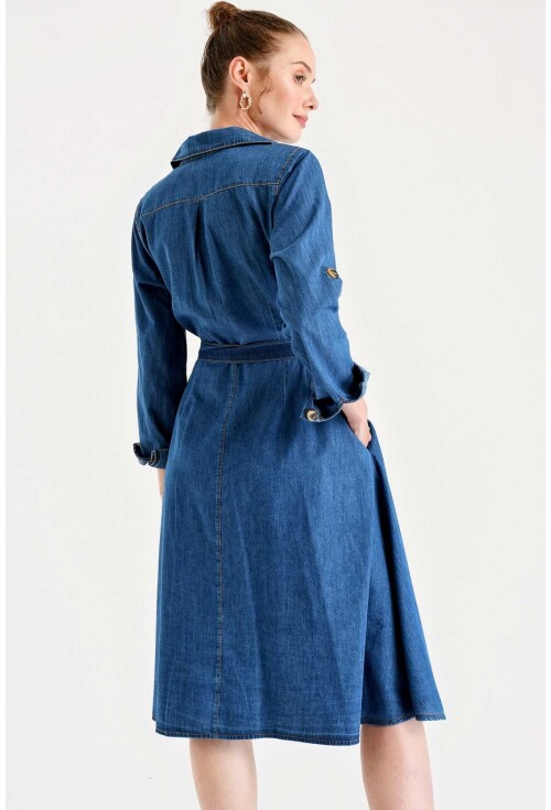 1924 Belted Jean Dress