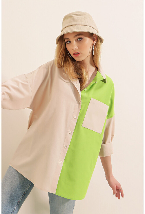 20116 Block Color Shirt