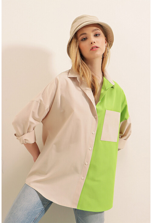 20116 Block Color Shirt