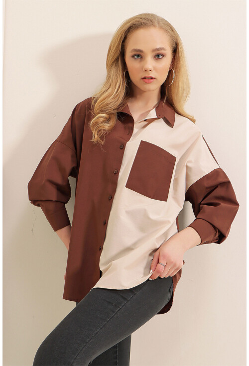 20116 Block Color Shirt