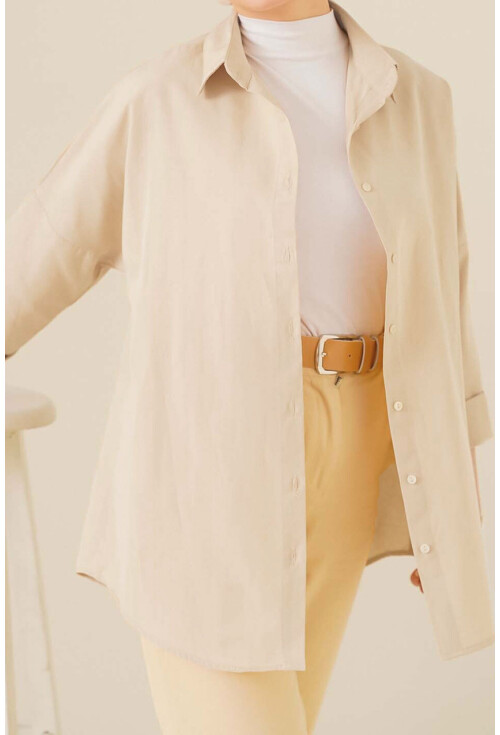 20144 Oversized Basic Shirt