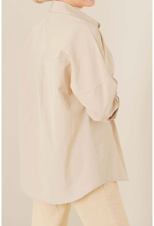 20144 Oversized Basic Shirt