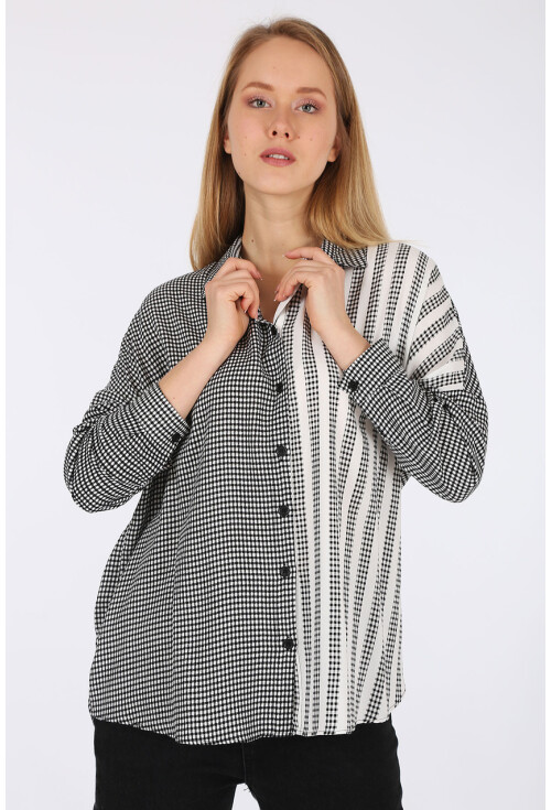 3871 Oversize Gömlek