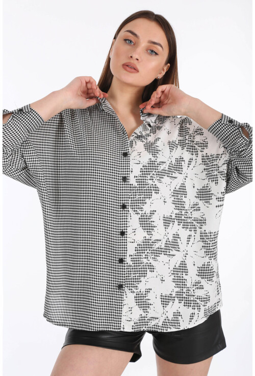 3871 Oversize Gömlek