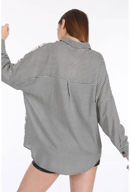 3871 Oversize Gömlek