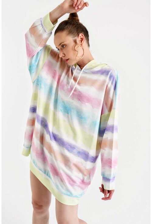 4125 Oversize Sweat Elbise