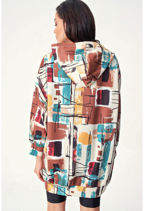4125 Oversize Sweat Elbise