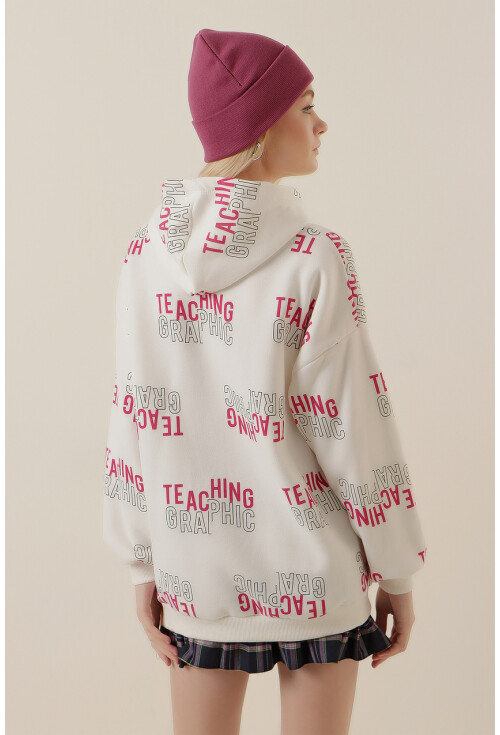 4125 Oversize Sweat Elbise