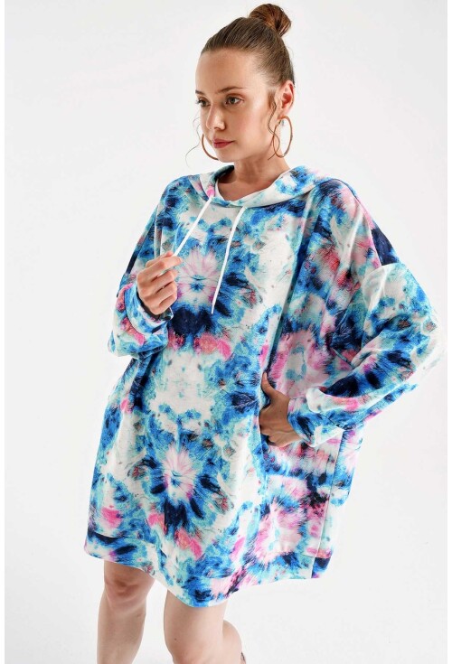 4125 Oversize Sweat Elbise