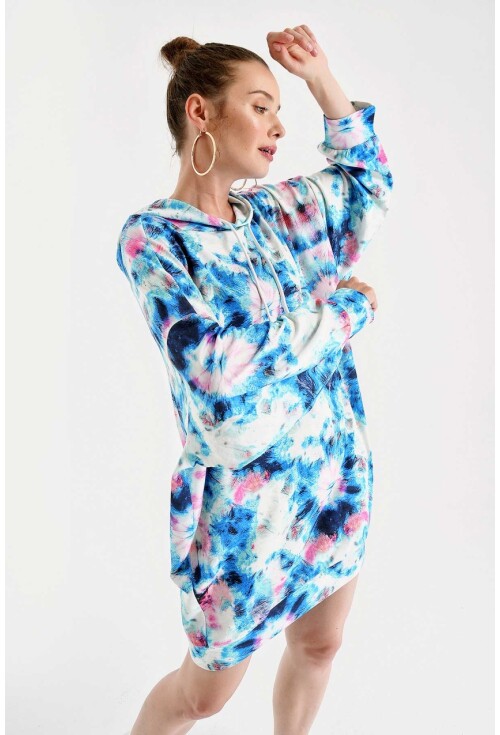 4125 Oversize Sweat Elbise