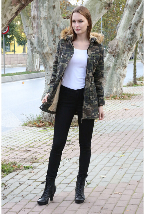 4590 Kamuflaj Desen Kaban
