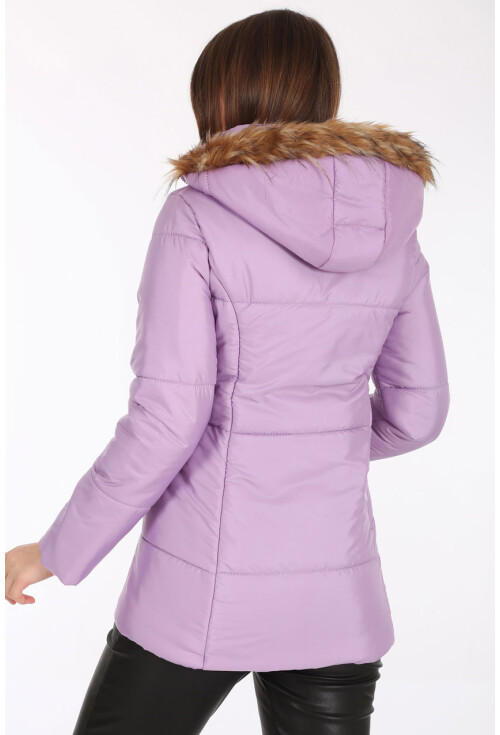 5065 Kapşonlu Şişme Mont