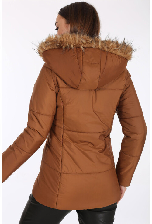 5065 Kapşonlu Şişme Mont