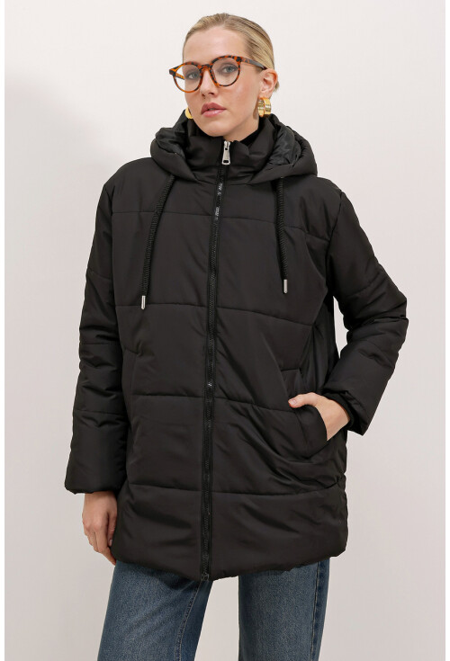 Hooded Oversized Puffer Coat