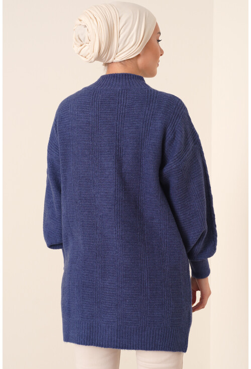 15768 Tesettür Triko Hırka