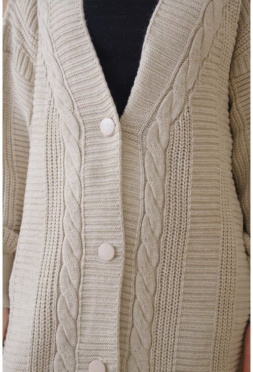 15768 Tesettür Triko Hırka