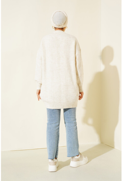 15768 Hijab Knit Cardigan