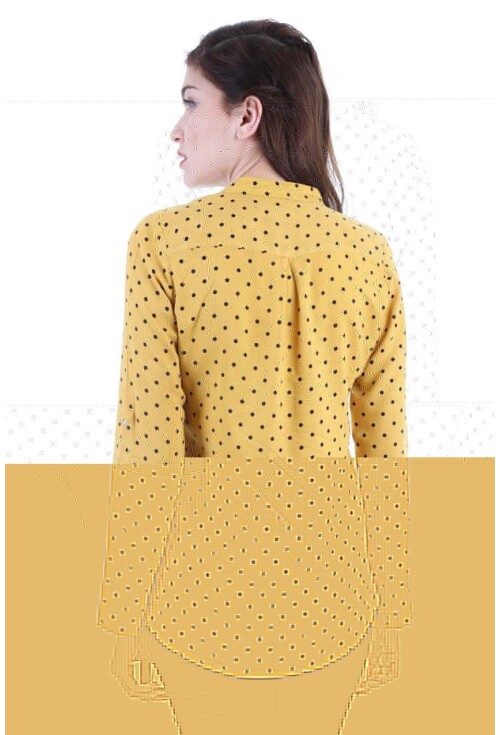 3432 Desenli Çıtçıtlı Gömlek