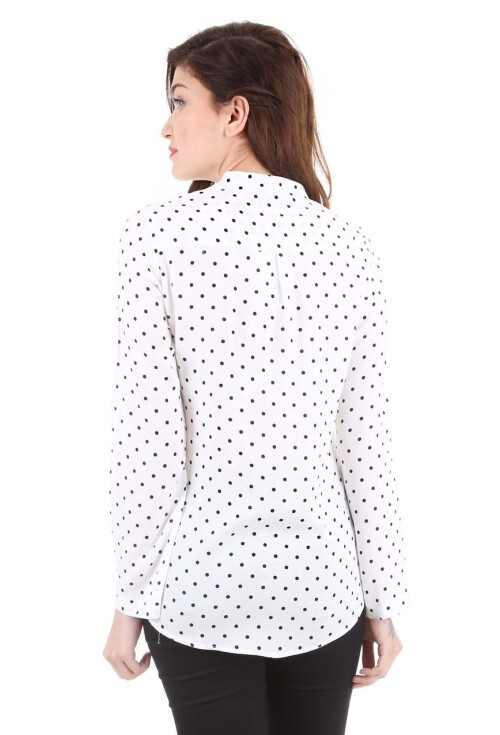 3432 Desenli Çıtçıtlı Gömlek